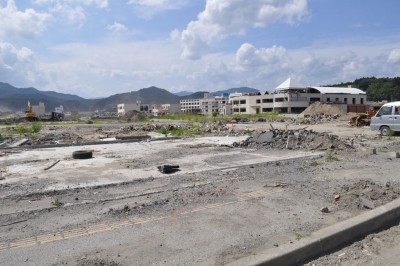 陸前高田市中心部